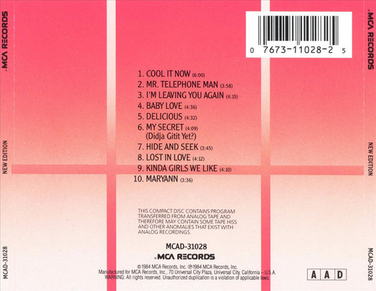 New Edition cover art