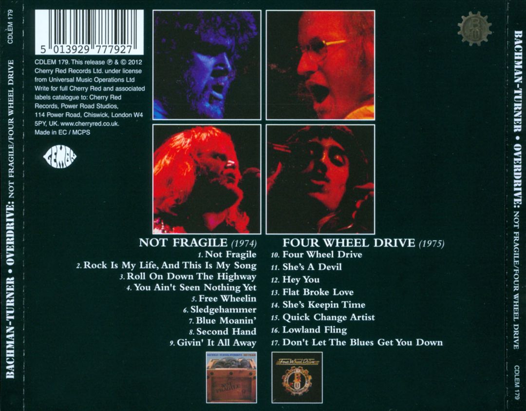 Not Fragile/Four Wheel Drive cover art