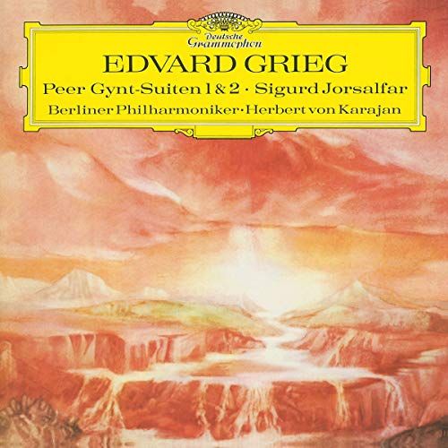 Edvard Grieg: Peer Gynt Suiten 1 & 2; Sigurd Jorsalfar cover art