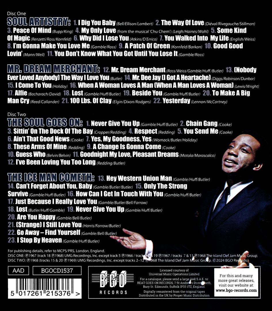 Soul Artistry/Mr. Dream Merchant/The Soul Goes On/The Ice Man Cometh cover art