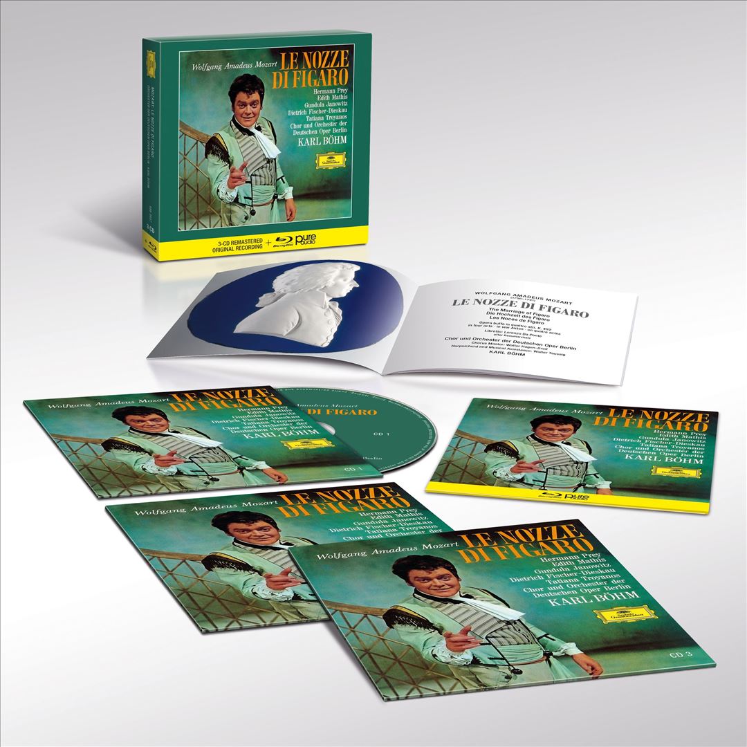 Mozart: Le Nozze di Figaro [CD & Blu-ray Audio] cover art