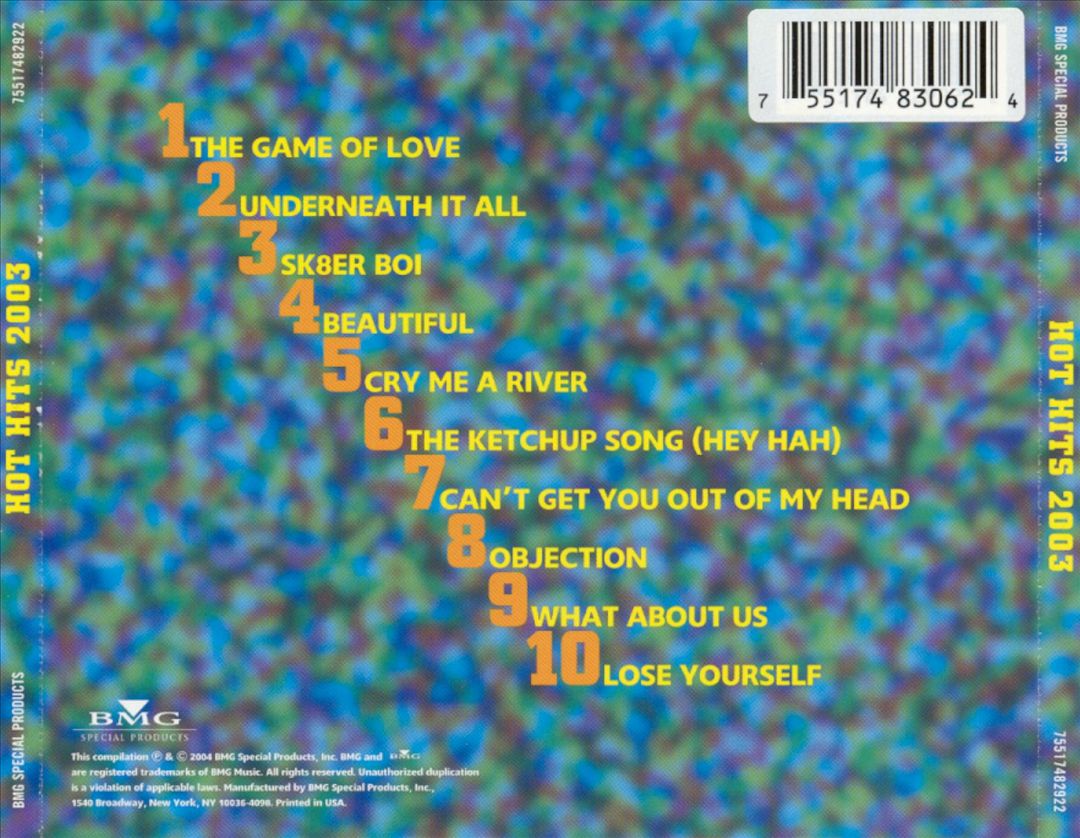 Kid's Dance Express: Hot Hits 2003 cover art