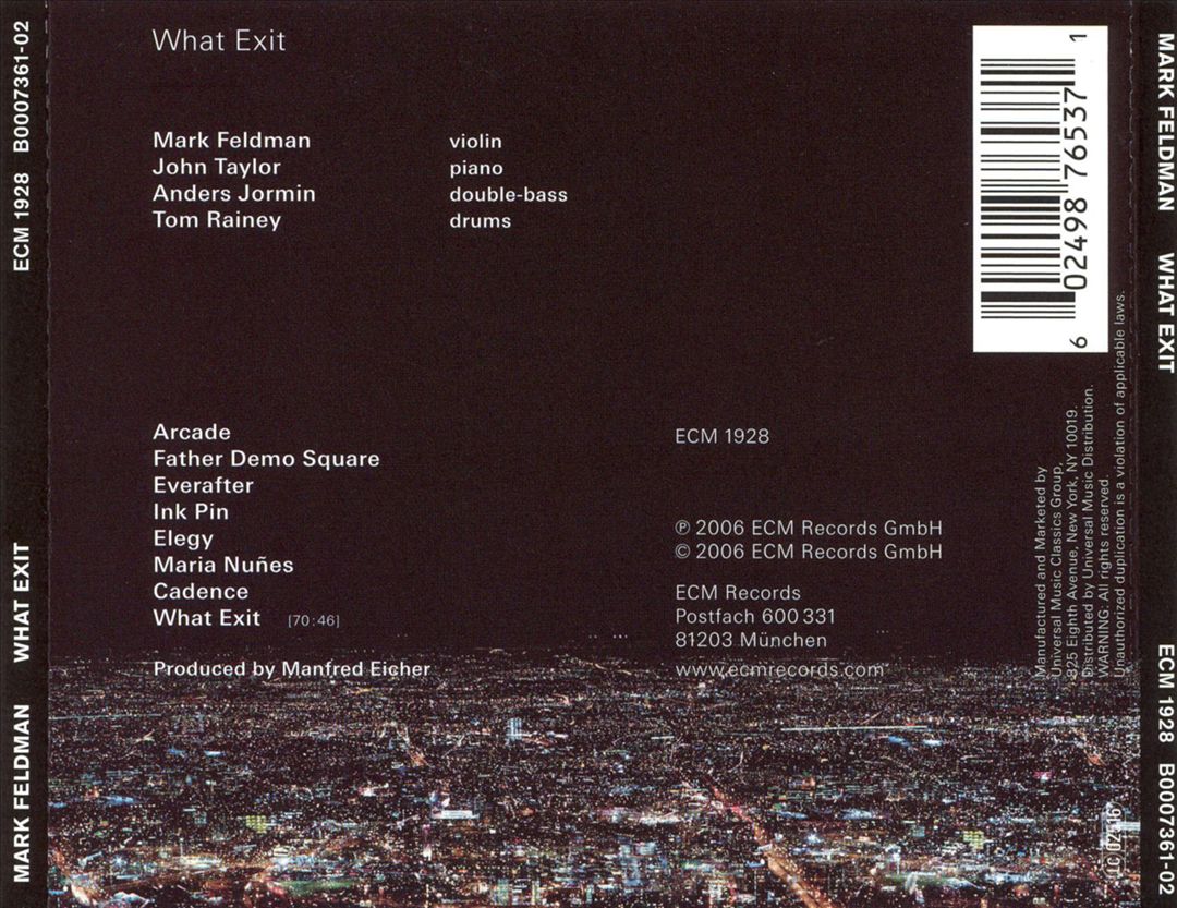 What Exit? cover art
