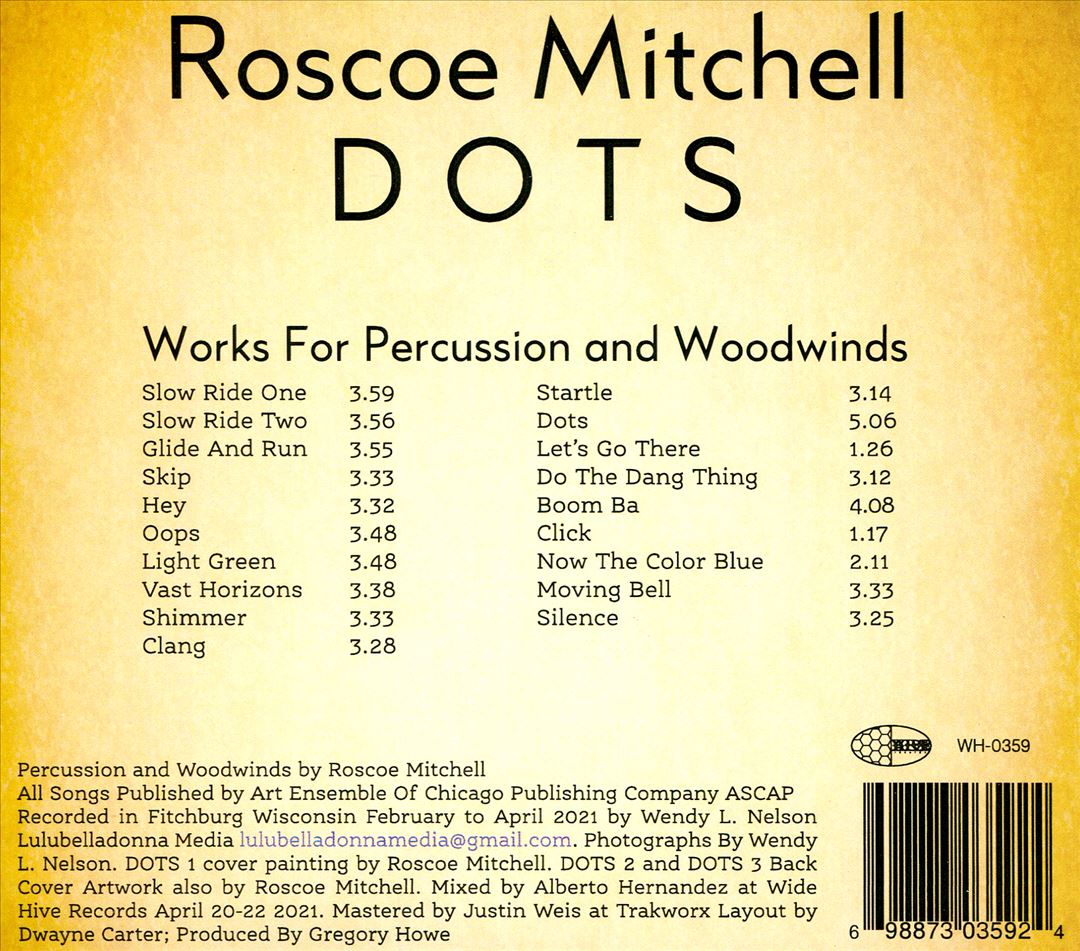 Dots/Pieces for Percussion and Woodwinds cover art