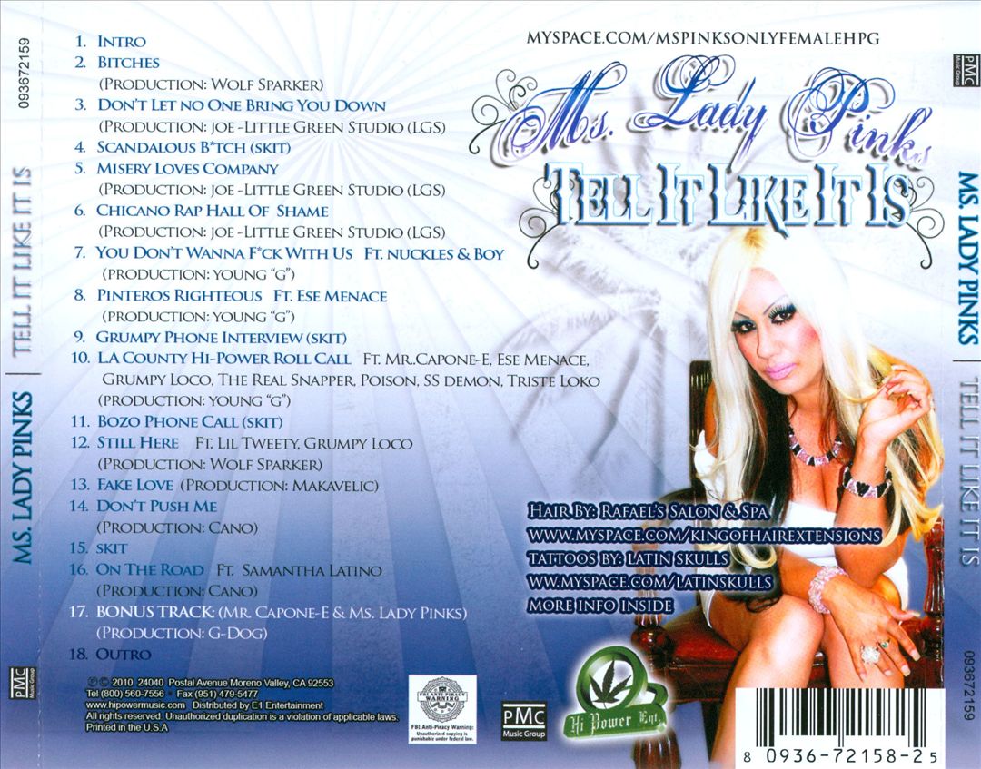 Tell It Like It Is cover art