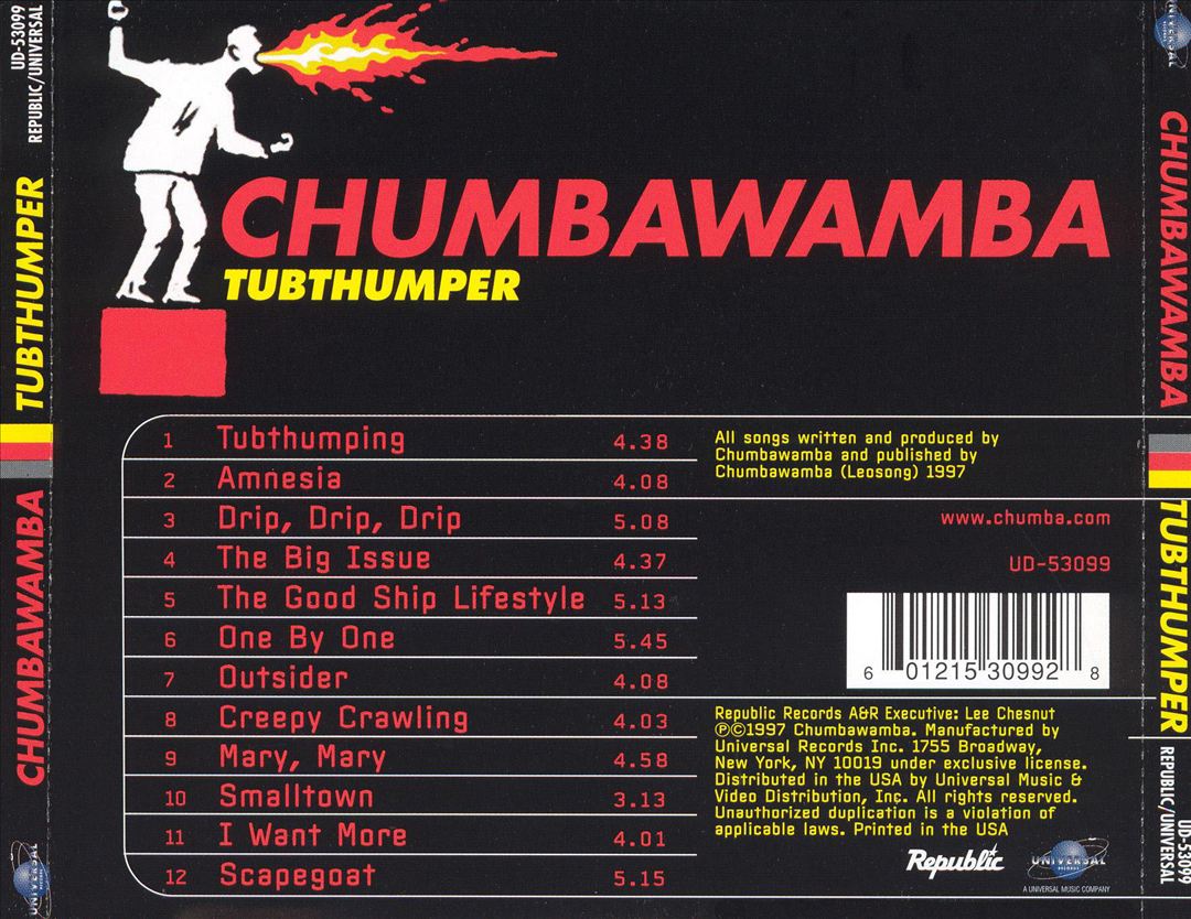 Tubthumper cover art