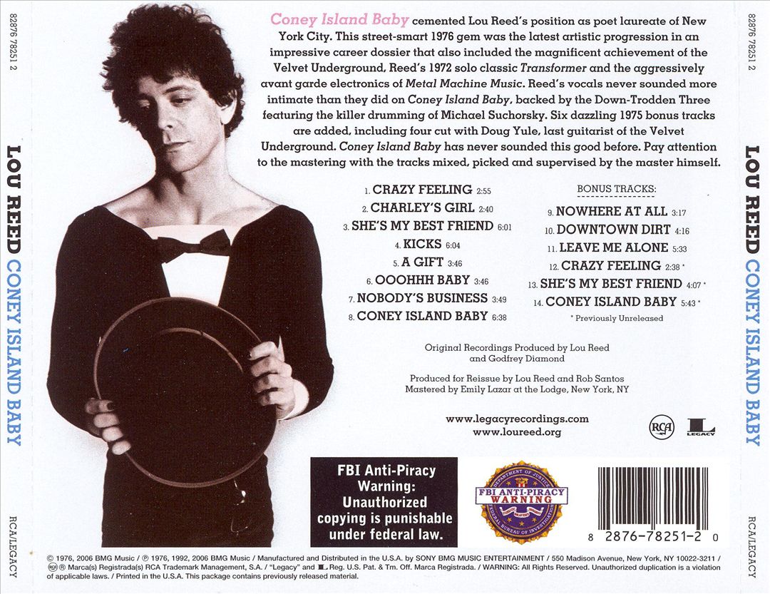 Coney Island Baby [30th Anniversary Deluxe Edition] cover art