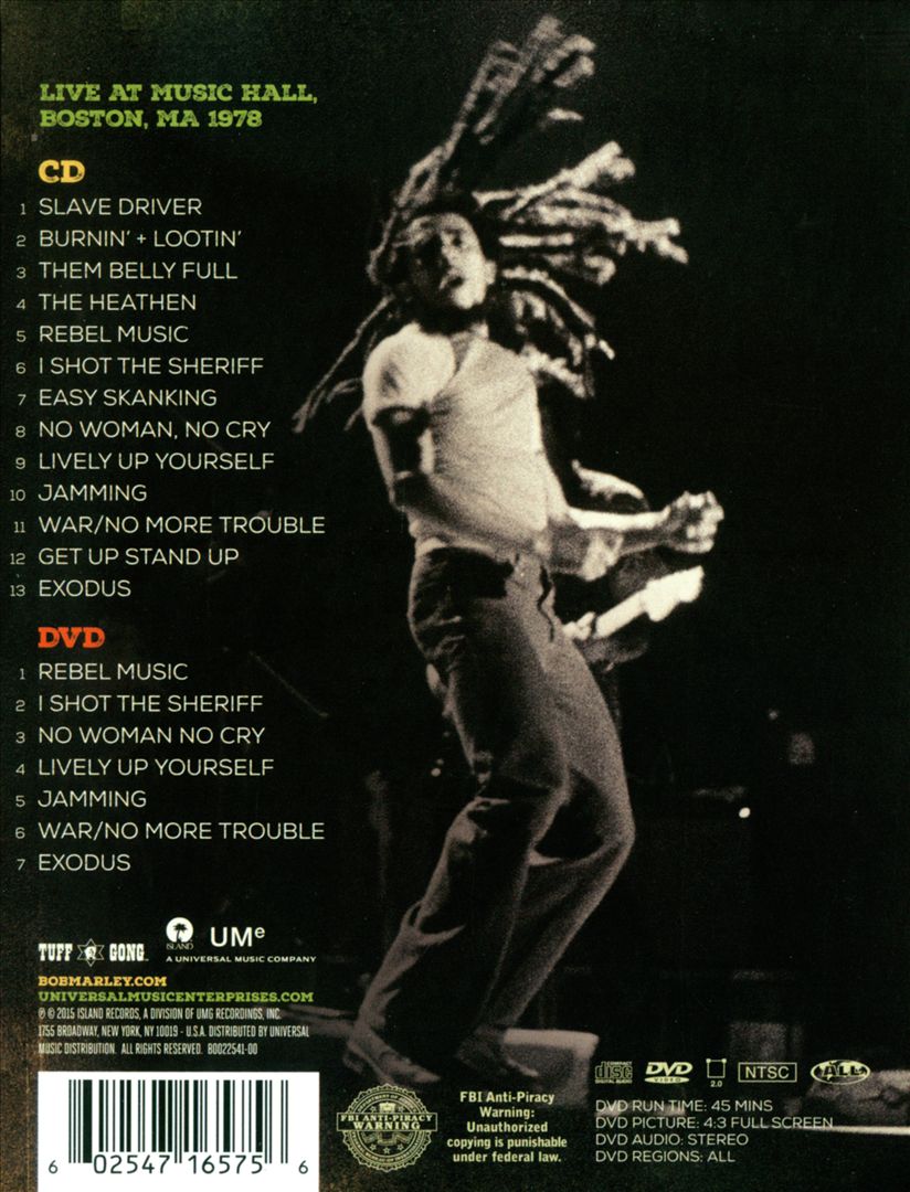 Easy Skanking in Boston 78 [CD/DVD] cover art