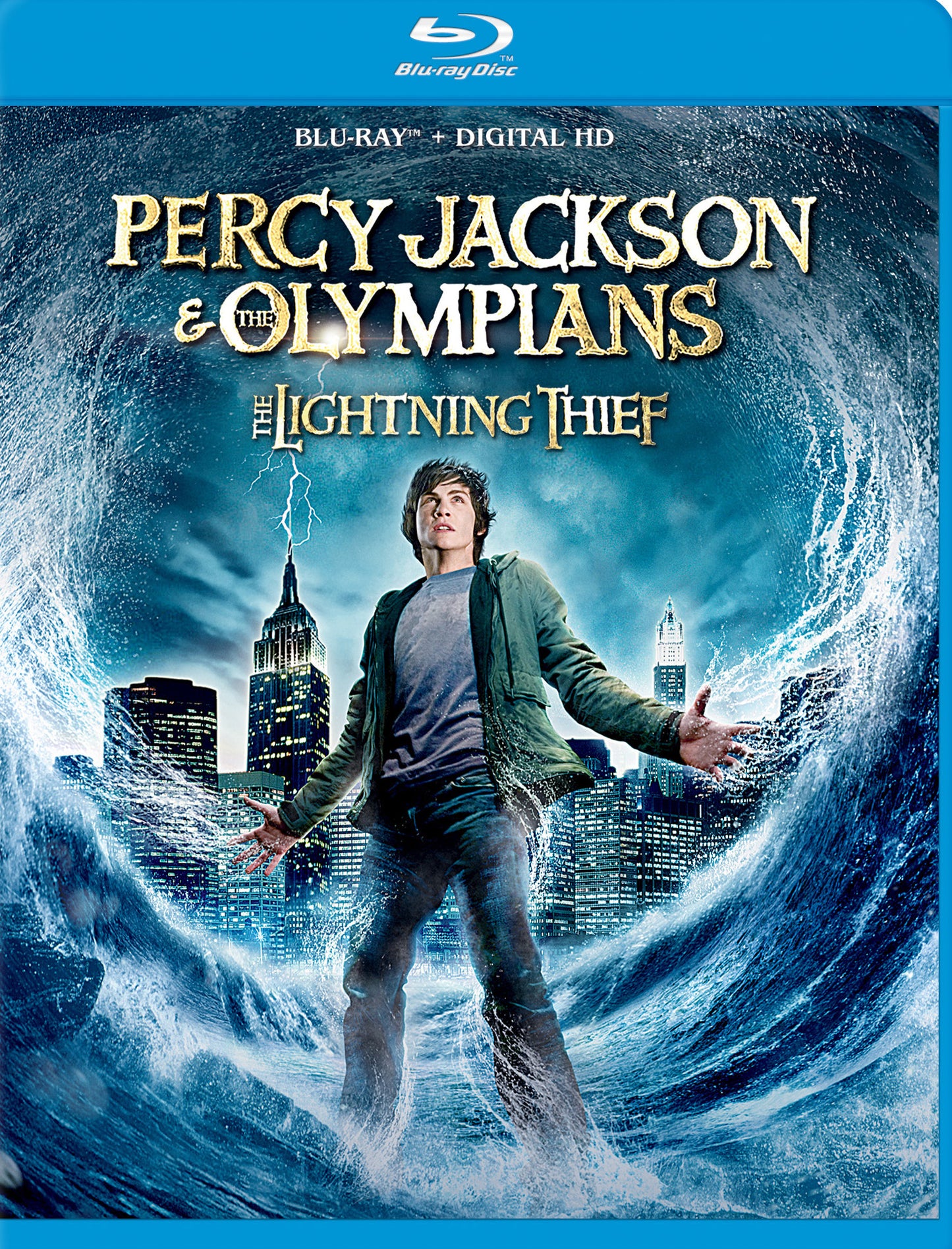 Percy Jackson and the Olympians: The Lightning Thief [Blu-ray] cover art