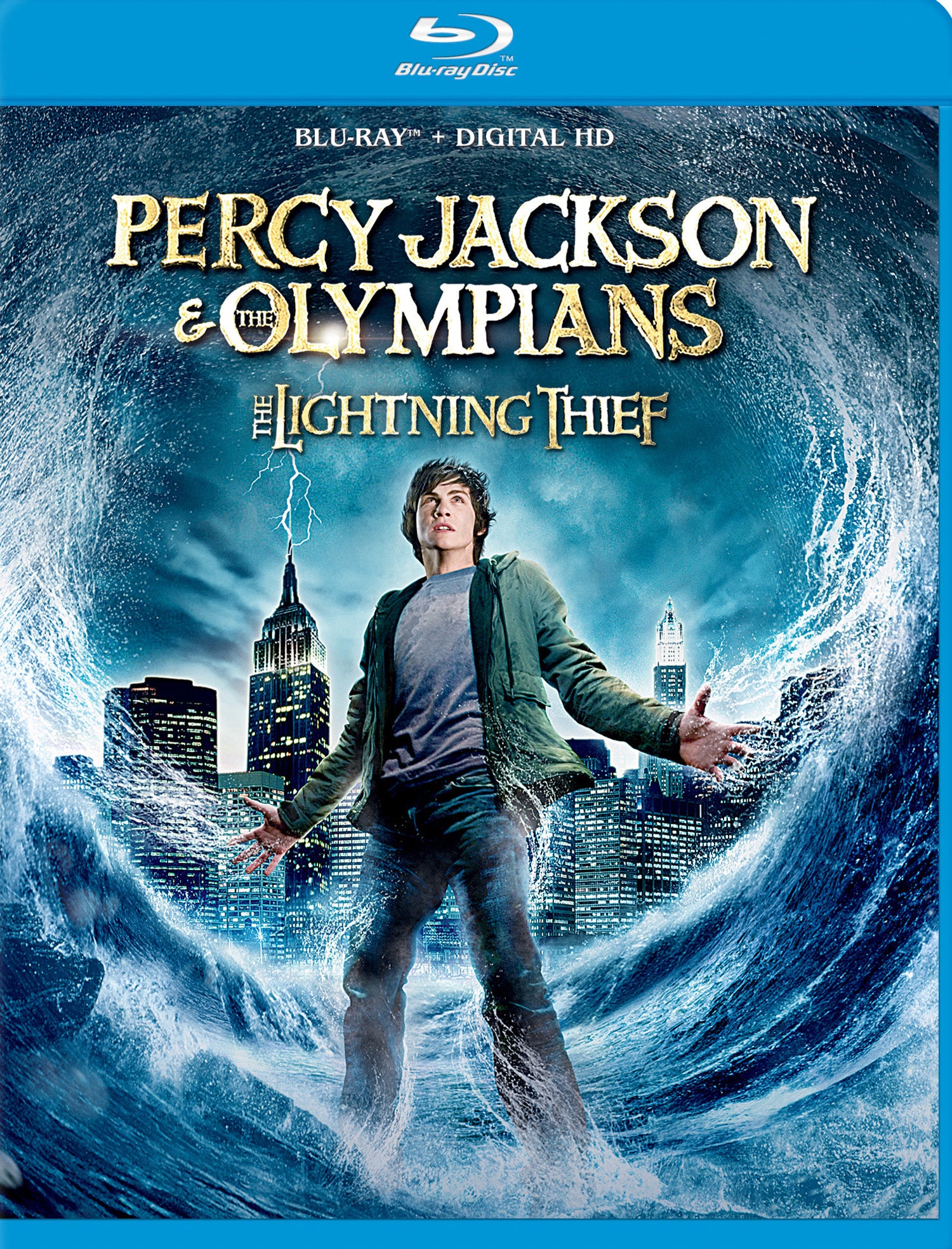 Percy Jackson and the Olympians: The Lightning Thief [Blu-ray] cover art