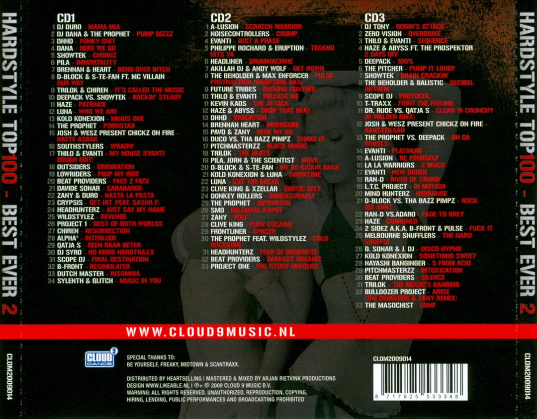 Hardstyle Top 100: Best Ever, Vol. 2 cover art