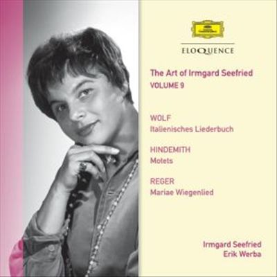 Art of Irmgard Seefried, Vol. 9: Wolf, Hindemith cover art