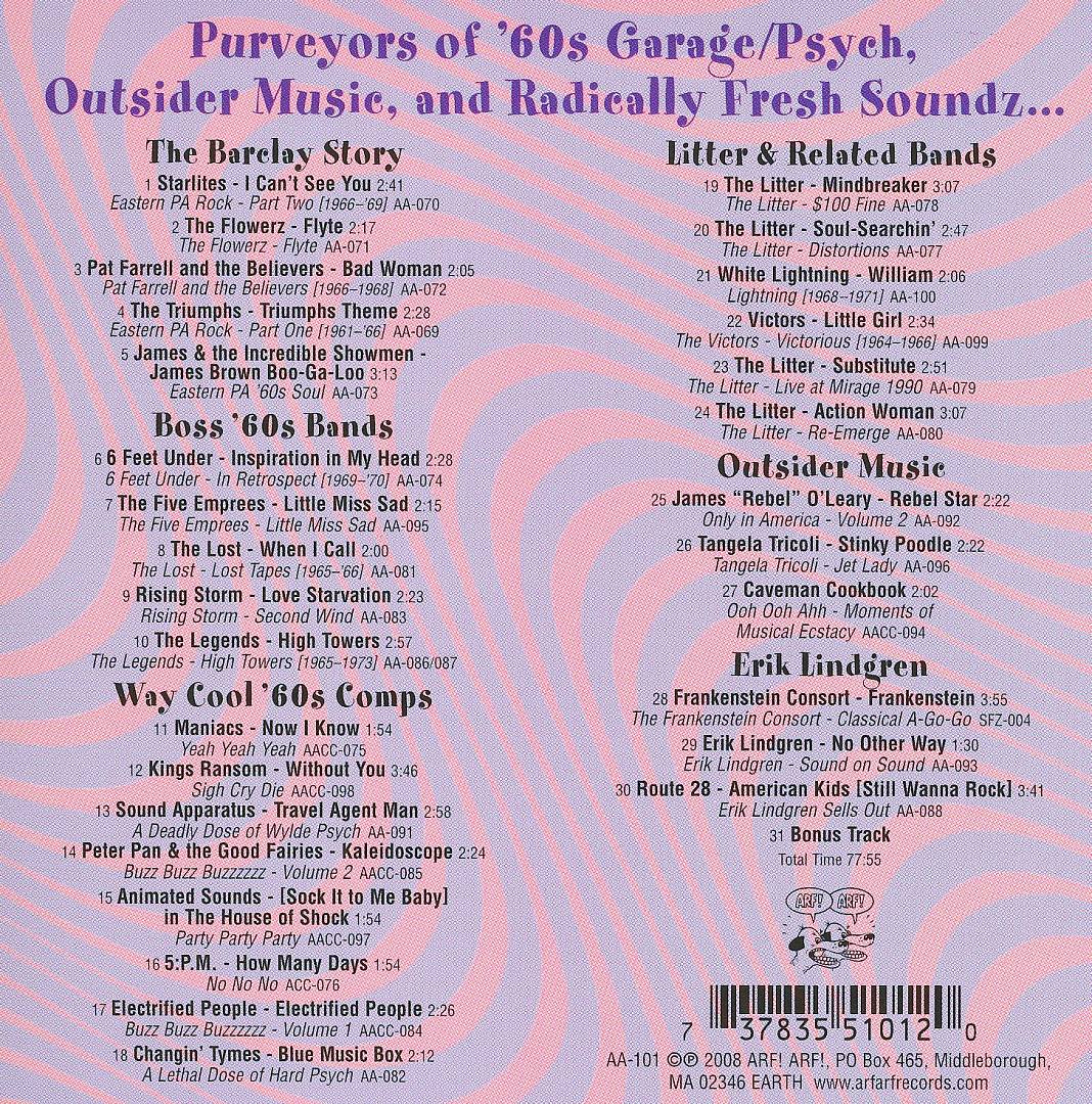 Arf Arf 30-Track Audio Relic cover art