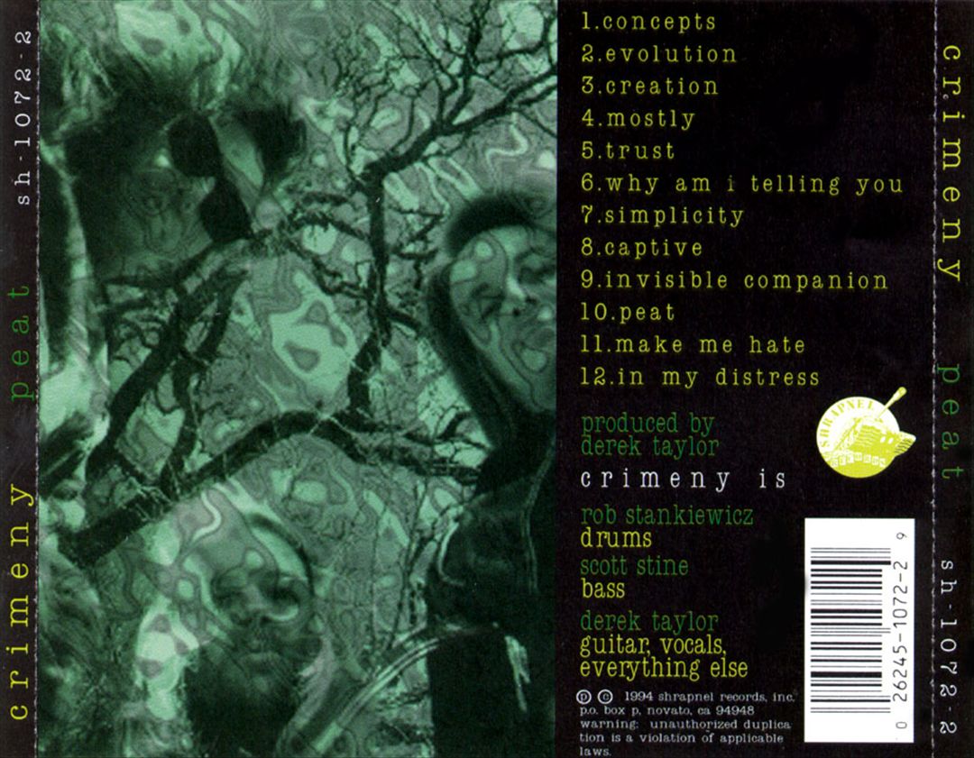 Peat cover art
