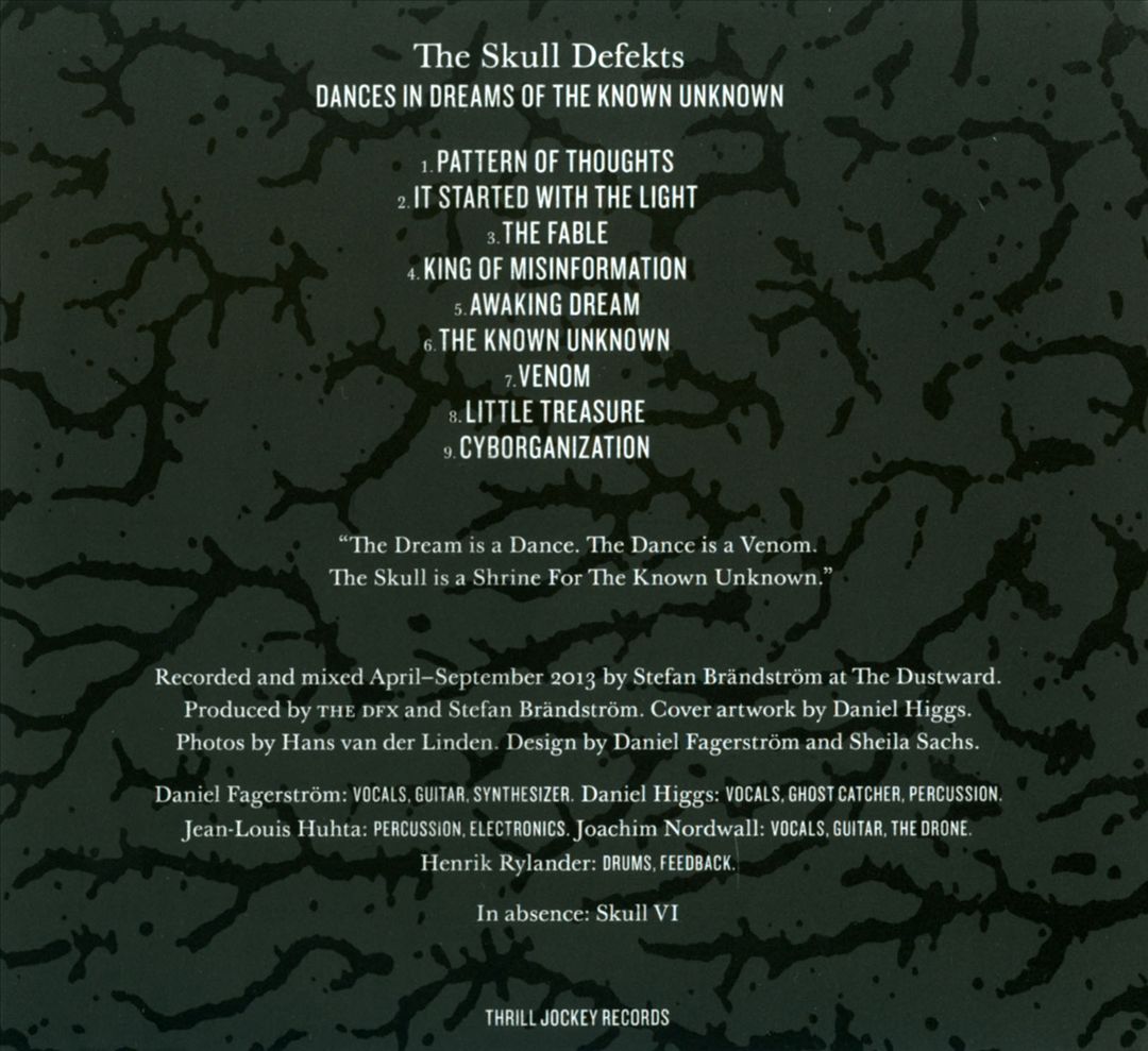 Dances in Dreams of the Known Unknown cover art
