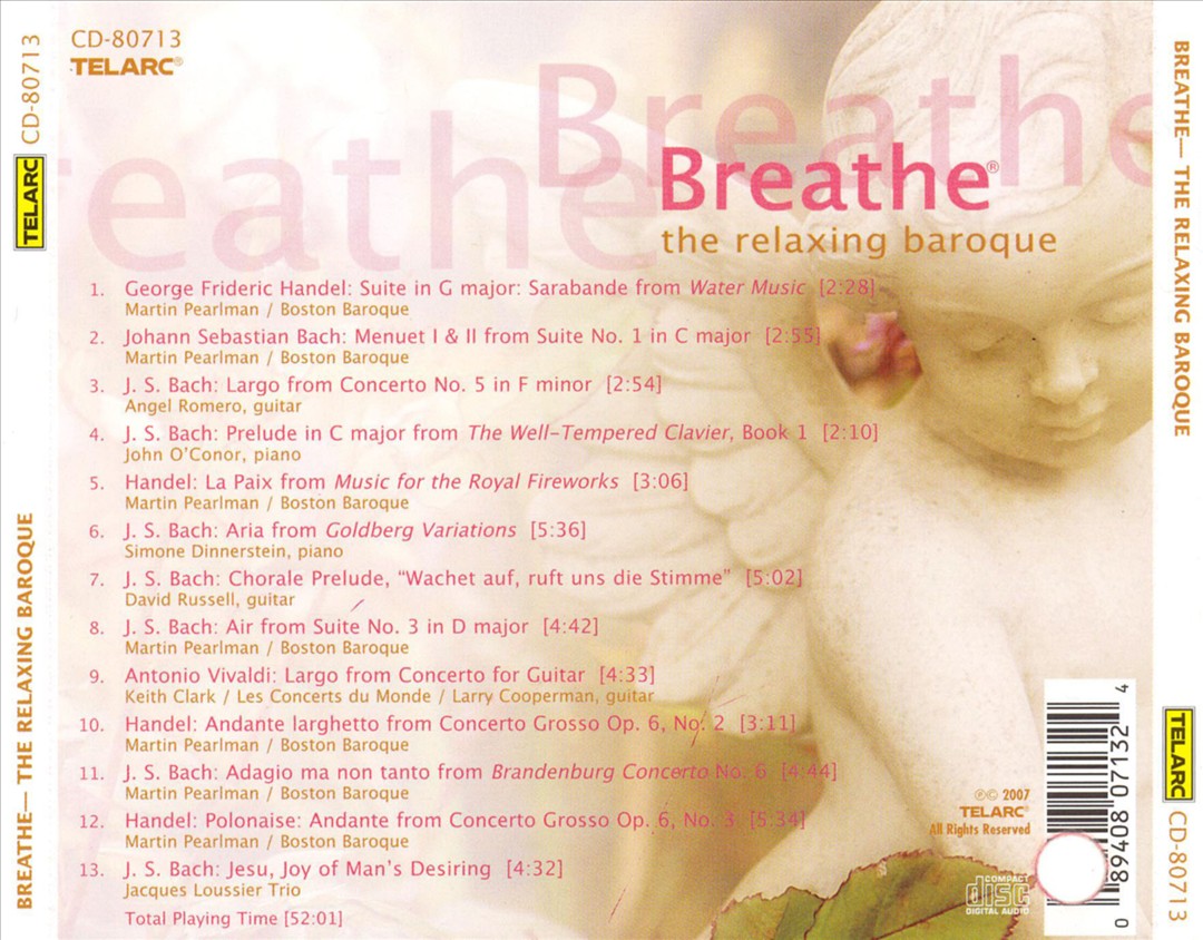 Breathe: The Relaxing Baroque cover art