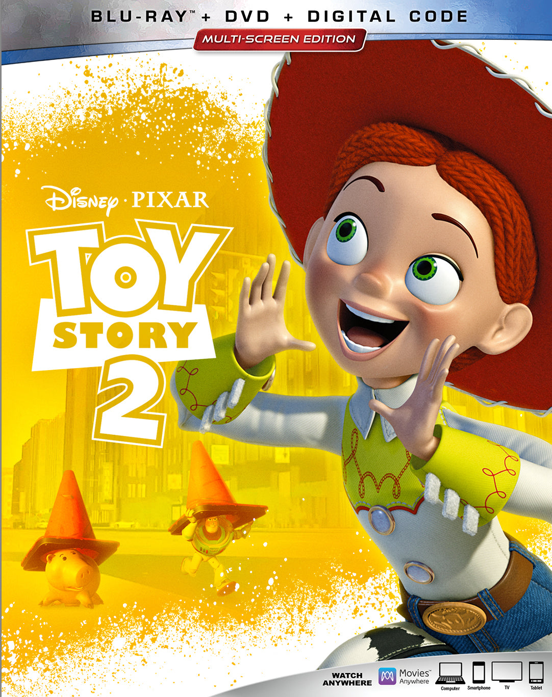 Toy Story 2 [Includes Digital Copy] [Blu-ray/DVD] cover art