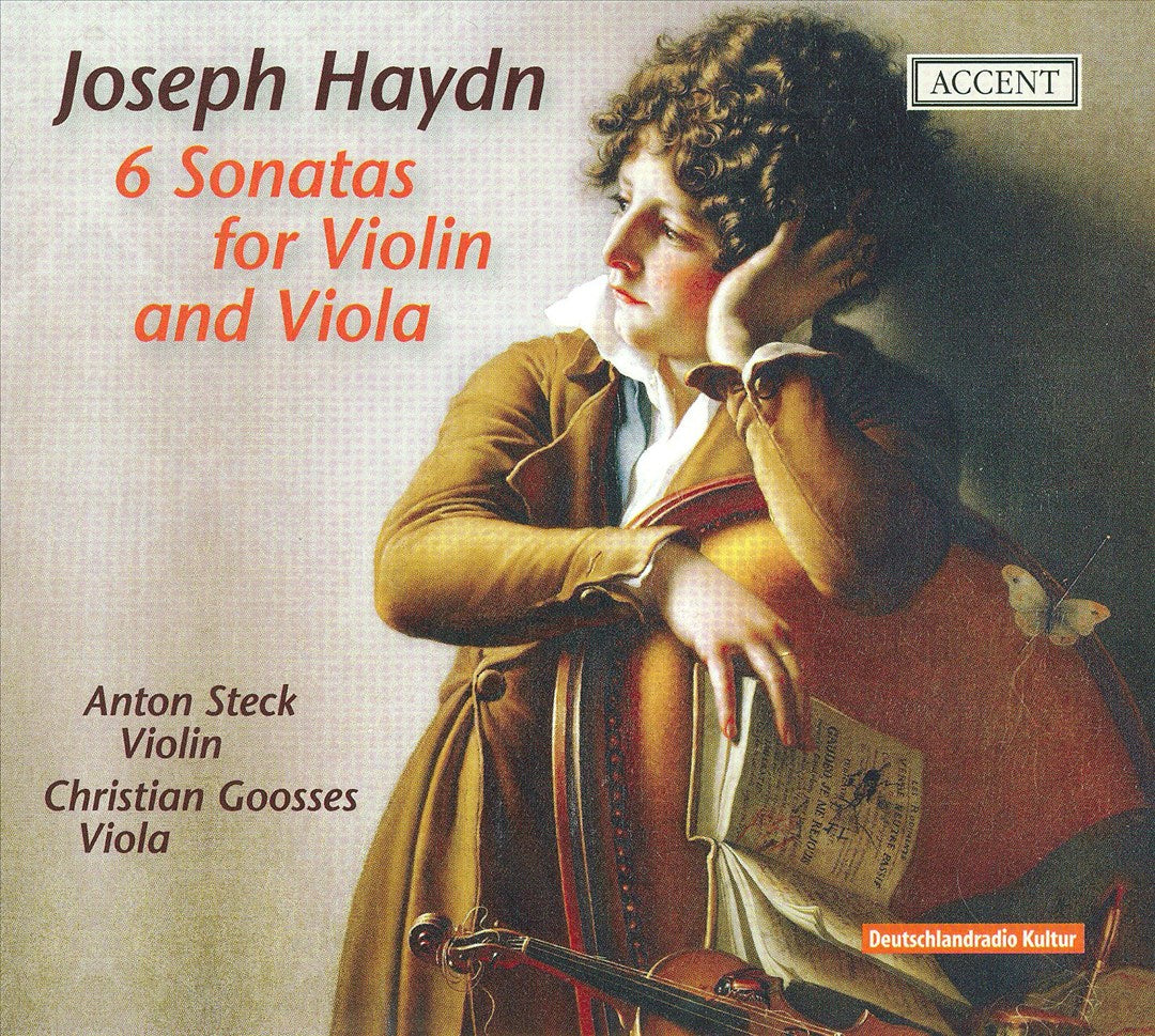 Haydn: 6 Sonatas for Violin and Viola cover art