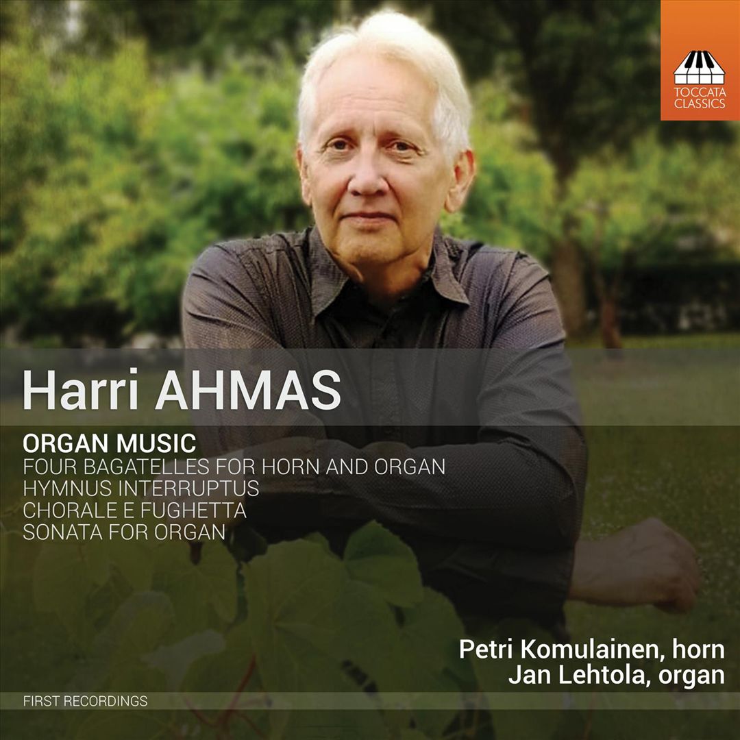 Harri Ahmas: Organ Music cover art