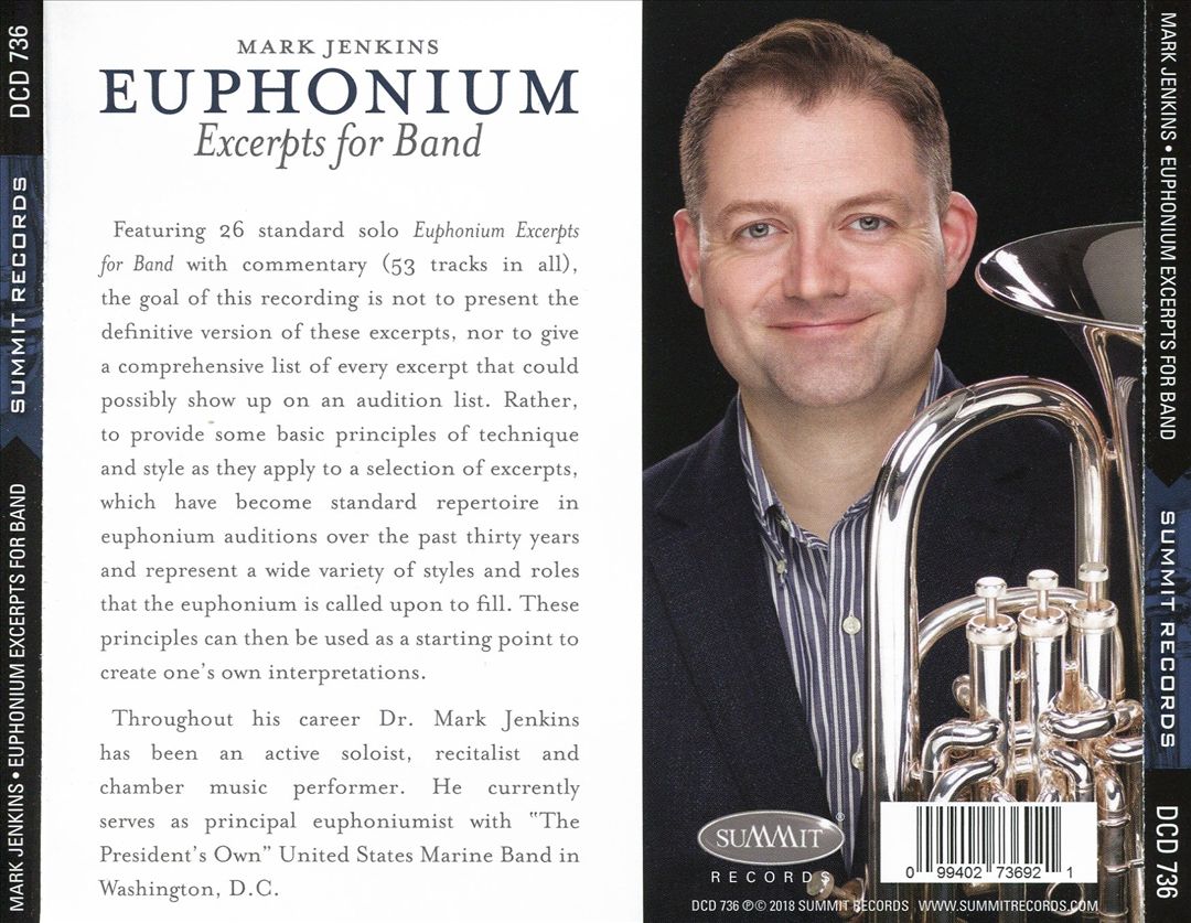 Euphonium: Excerpts for Band cover art