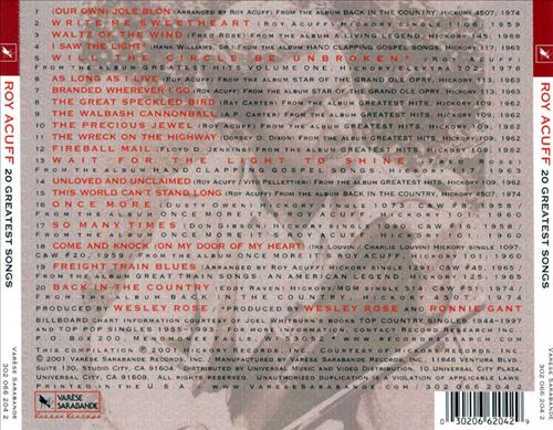 20 Greatest Songs cover art