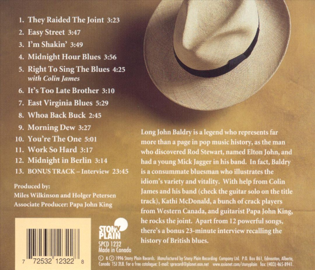 Right to Sing the Blues cover art