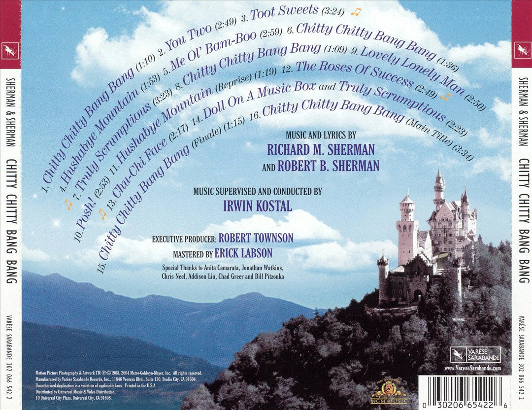 Chitty Chitty Bang Bang [Original Motion Picture Soundtrack] cover art