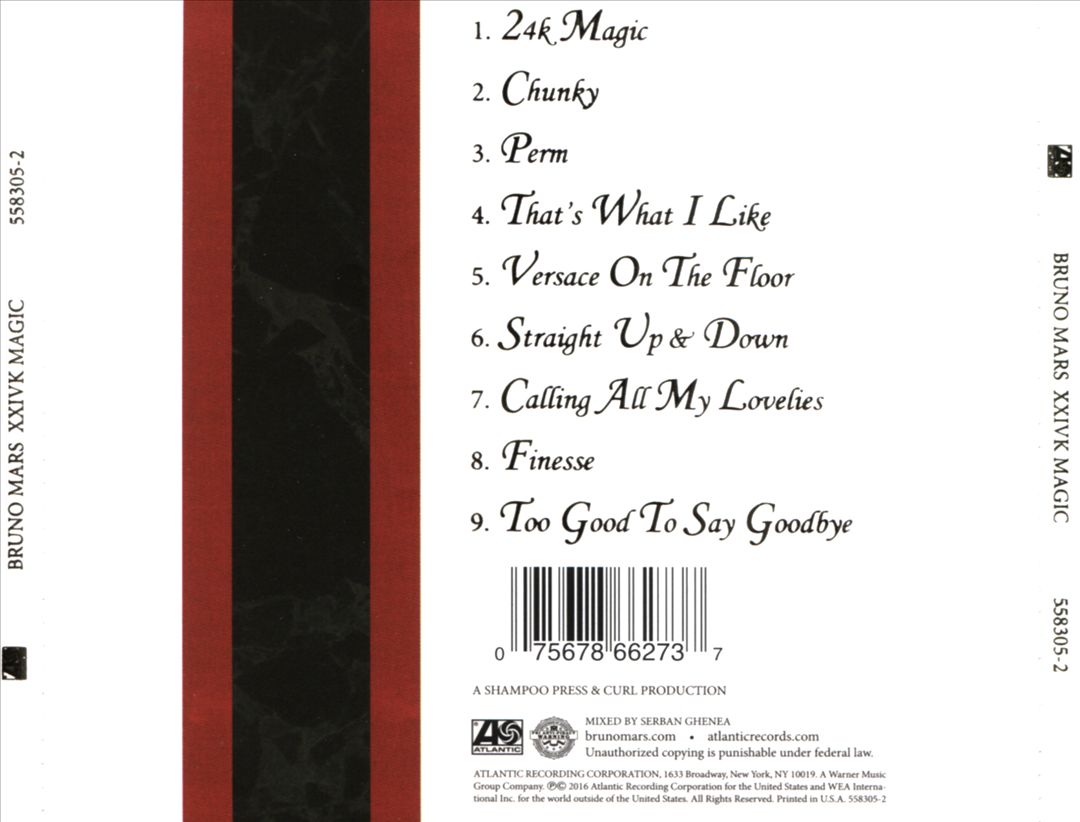 24K Magic cover art