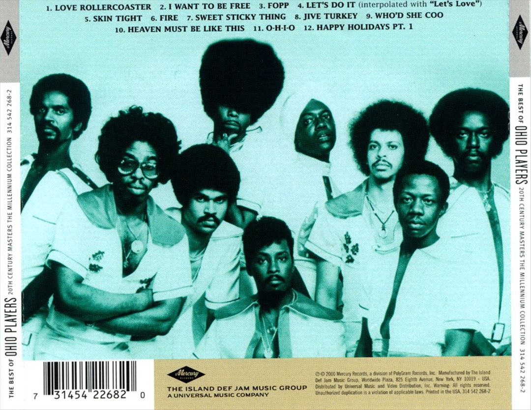 20th Century Masters - The Millennium Collection: The Best of Ohio Players cover art