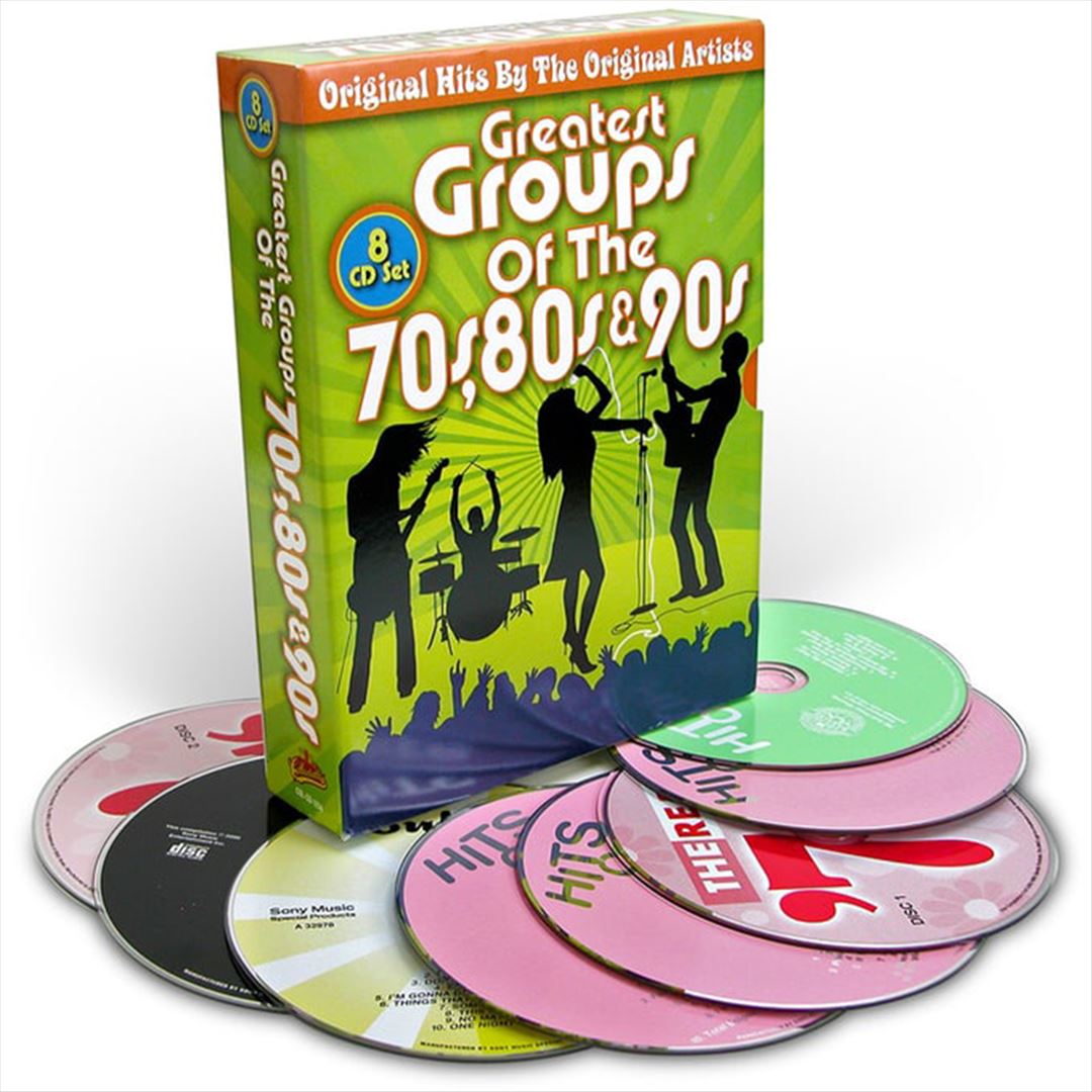 Greatest Groups of the 70's, 80's & 90's cover art