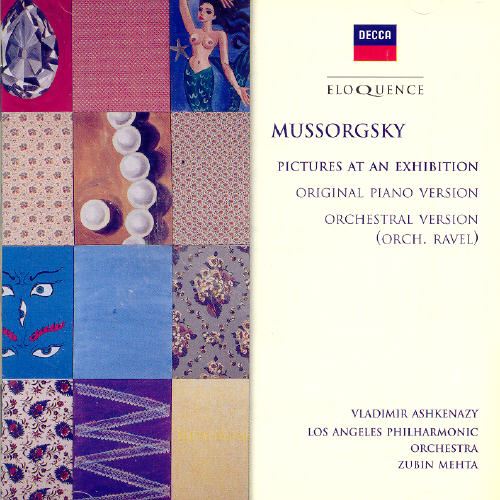 Mussorgsky: Pictures at an Exhibition (Piano & Orchestral Versions) [Australia] cover art