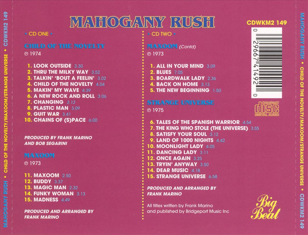 Child of the Novelty/Maxoom/Strange Universe cover art
