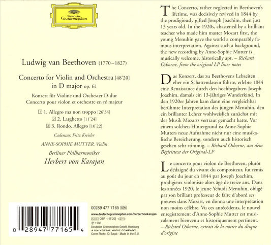 Beethoven: Violinkonzert cover art