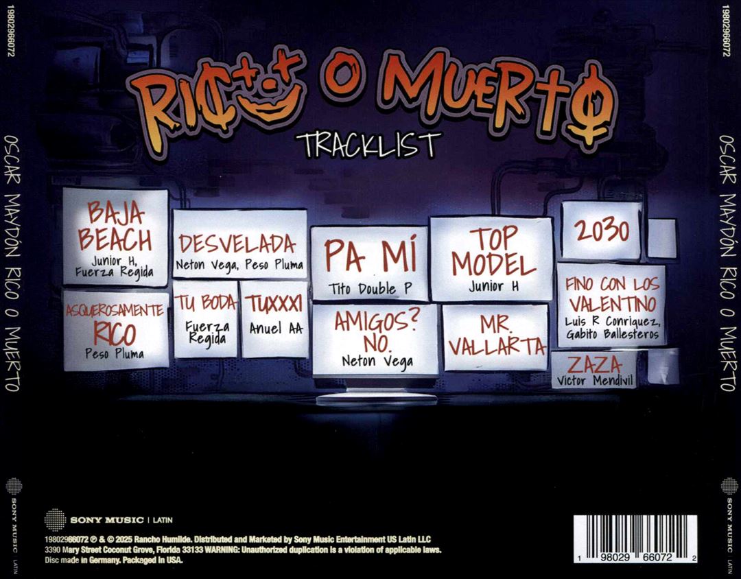 Rico o Muerto, Vol. 1 cover art