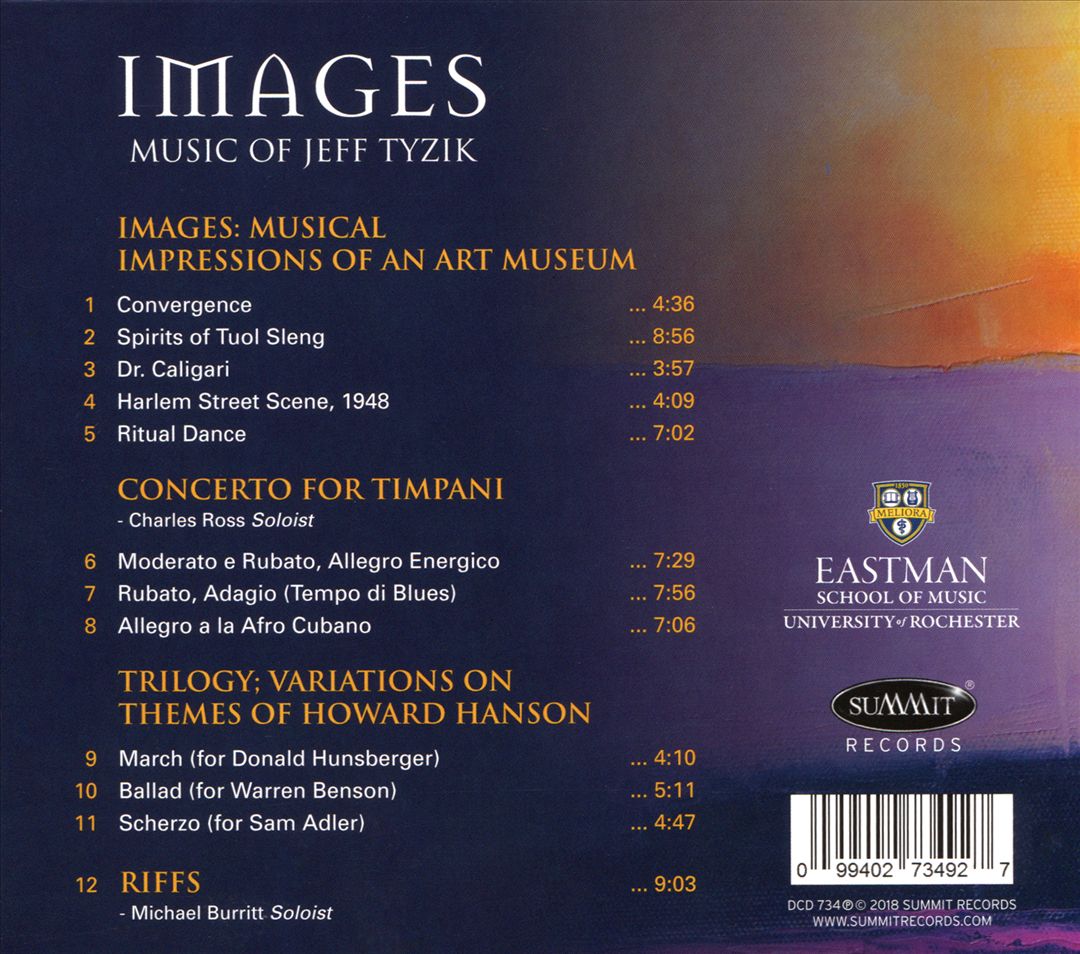 Images: Music of Jeff Tyzik cover art