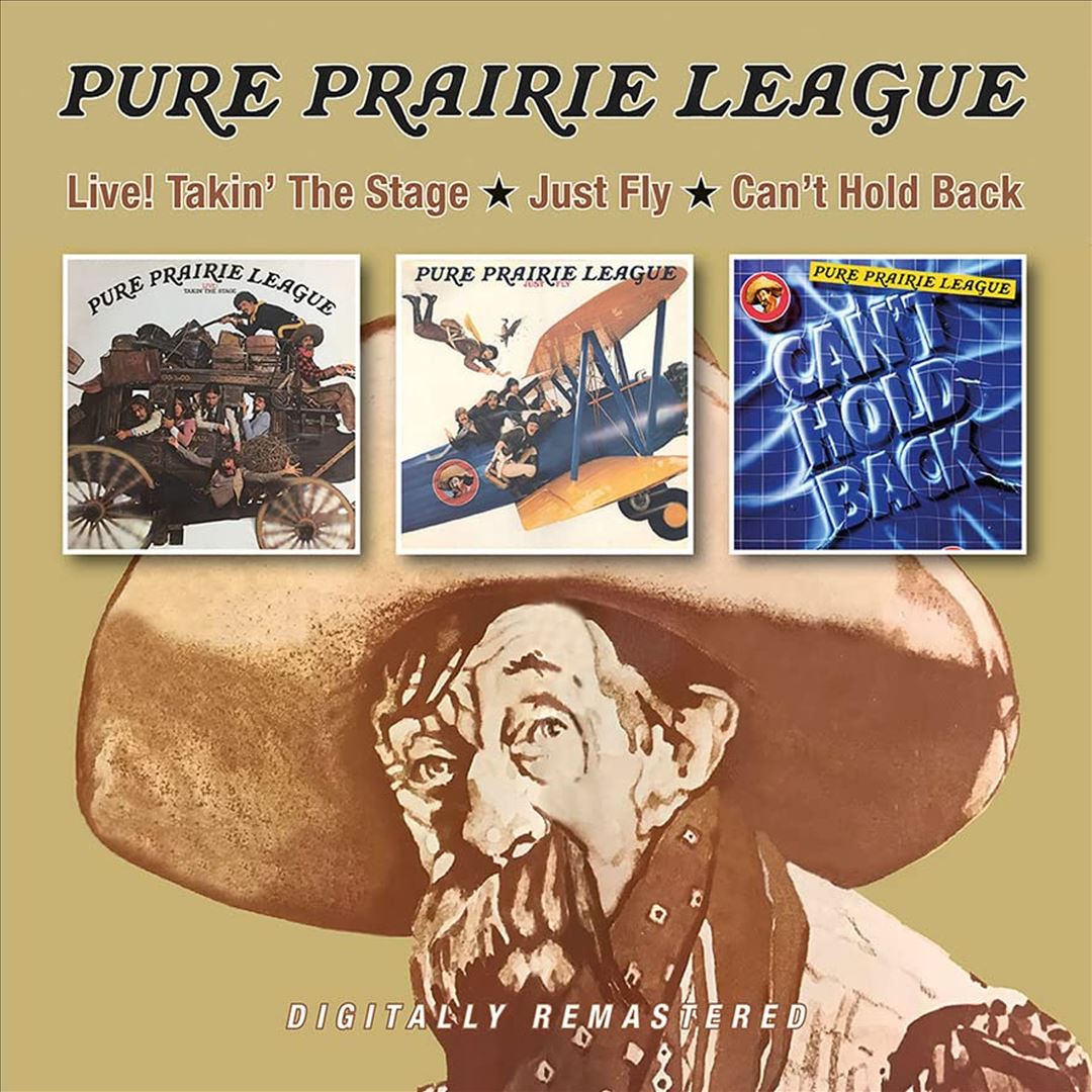 Live! Takin' the Stage/Just Fly/Can't Hold Back cover art