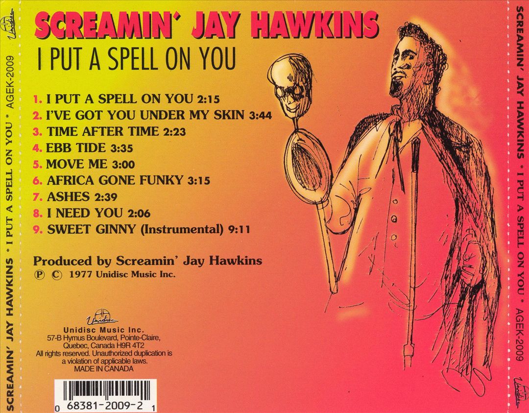 I Put a Spell on You [1977] cover art