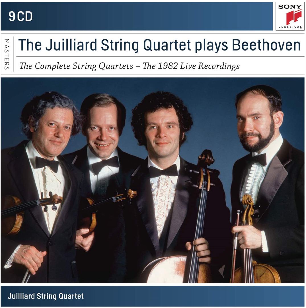 Juilliard String Quartet plays Beethoven: The Complete Sting Quartets [1982] cover art