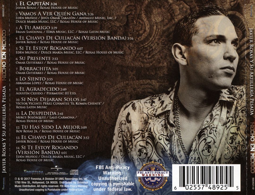 Hecho en Mexico cover art