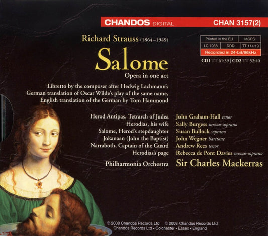Richard Strauss: Salome cover art