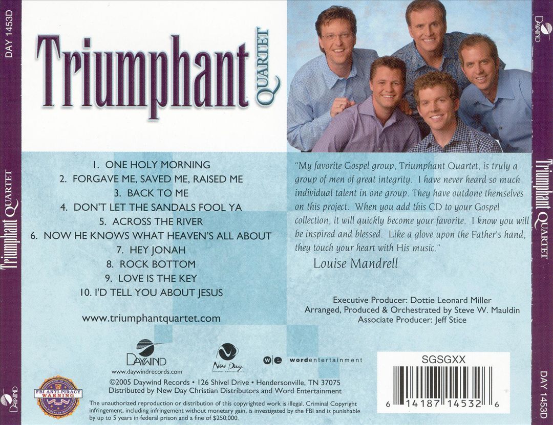 Triumphant Quartet cover art