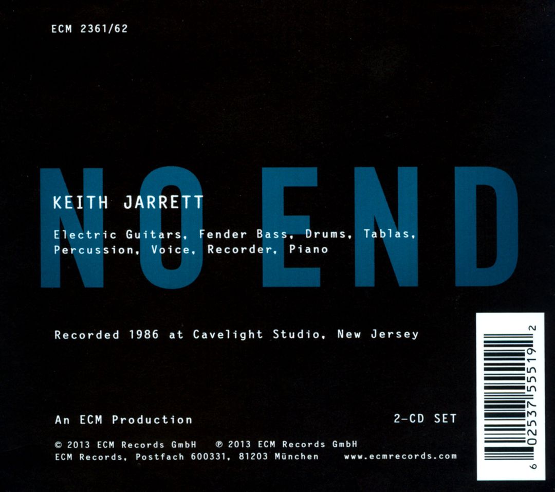 No End cover art
