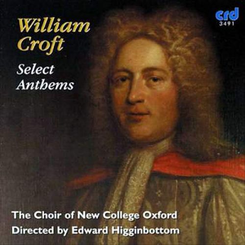 William Croft: Select Anthems cover art