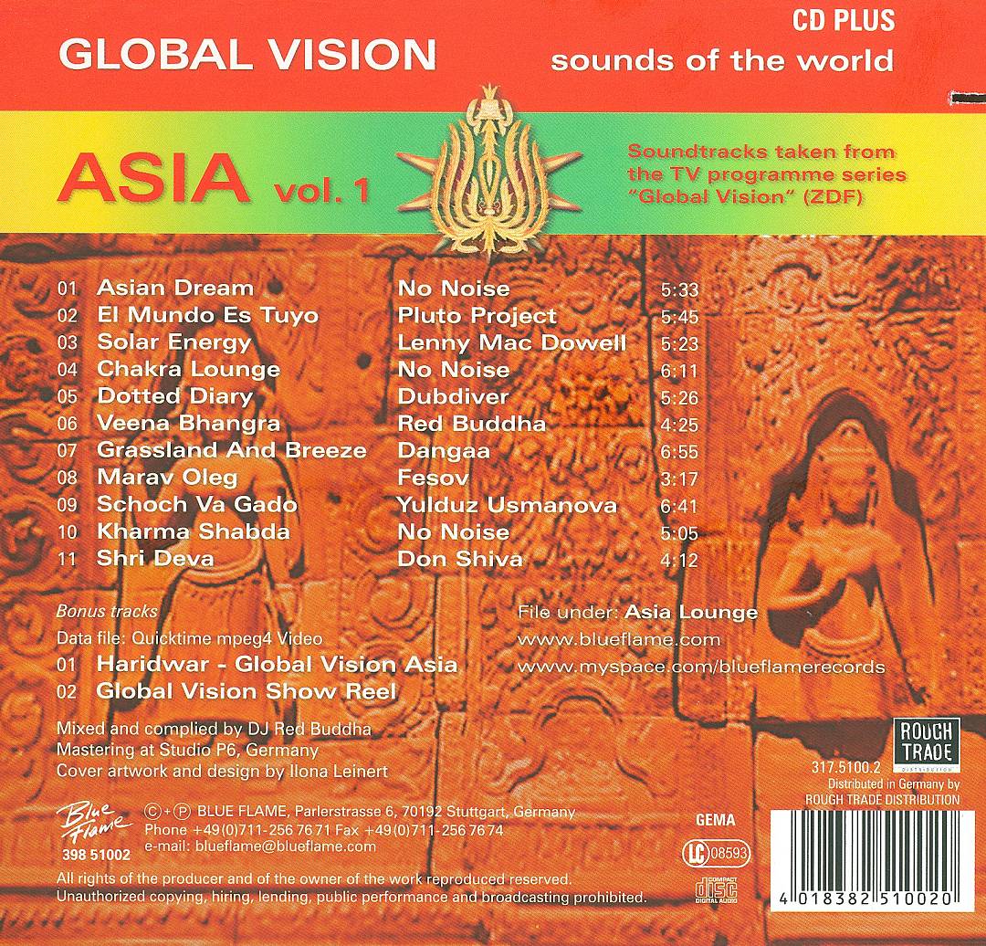 Global Vision: Asia, Vol. 1 [Blue Flame] cover art