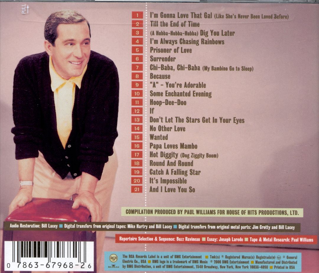 Very Best of Perry Como cover art