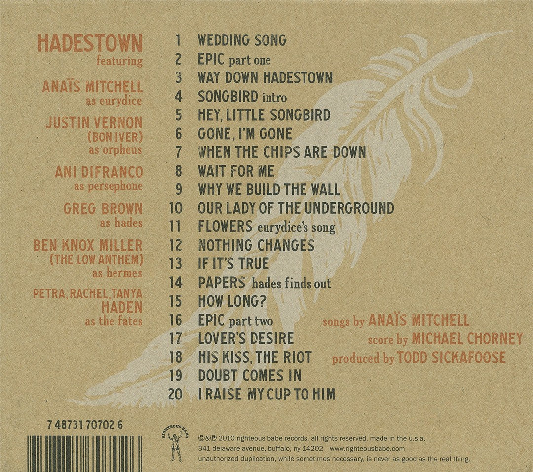 Hadestown cover art