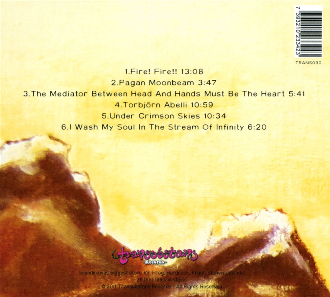 I Wash My Soul in the Stream of Infinity cover art