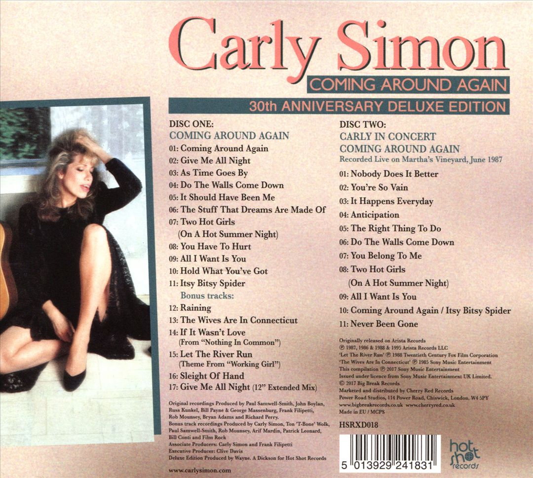 Coming Around Again [30th Anniversary Deluxe Edition] [2 CD] cover art