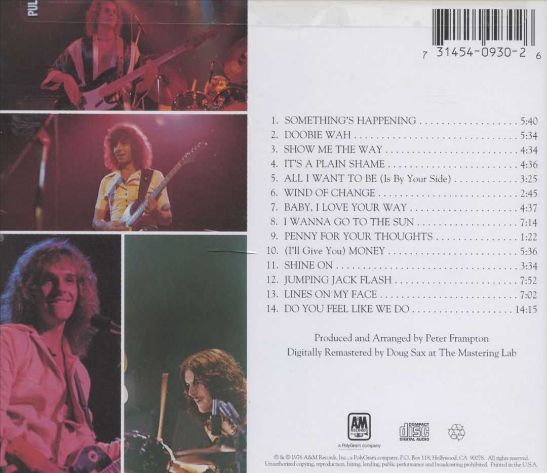 Frampton Comes Alive! cover art