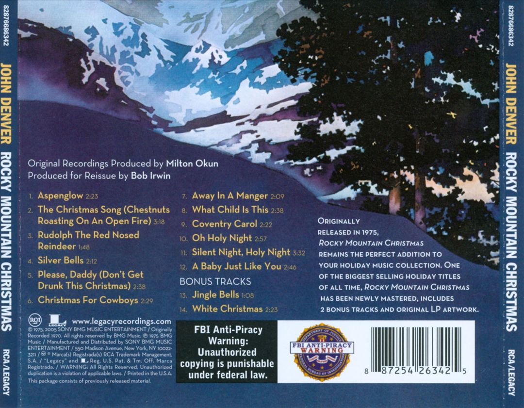 Rocky Mountain Christmas cover art